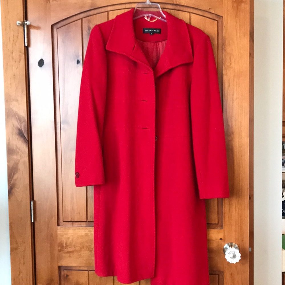Ellen Tracy size twelve wool coat NWOT
